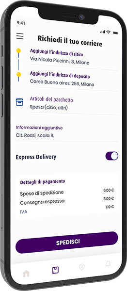 Gingo app di consegna per aziende